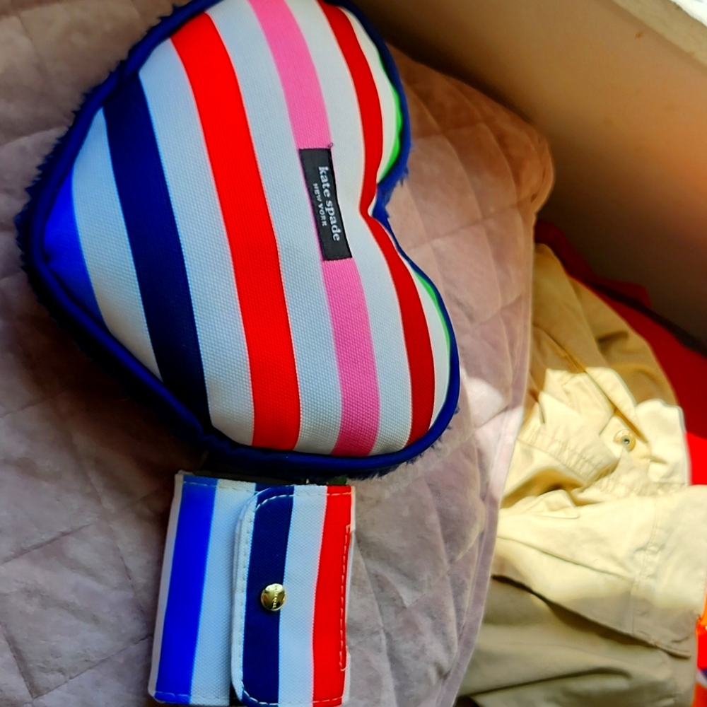 Kate spade dog pillow and poop bag holder